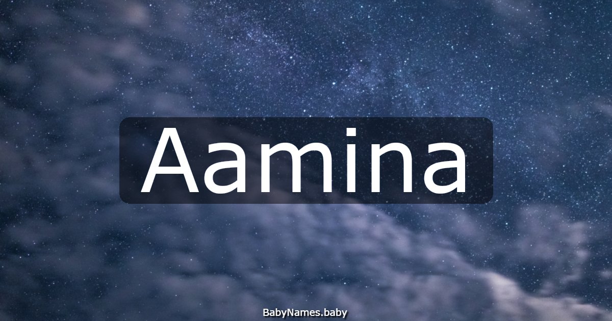 Aamina