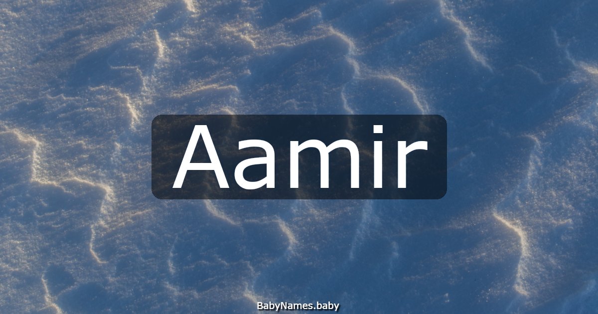 Aamir