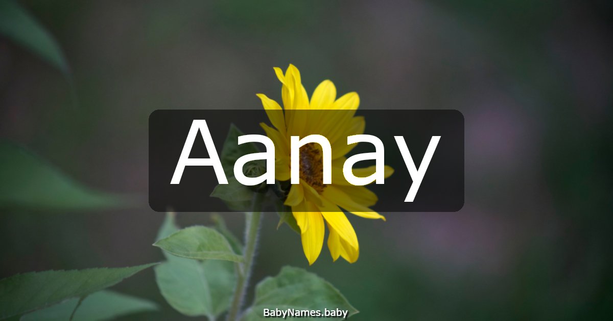 Aanay