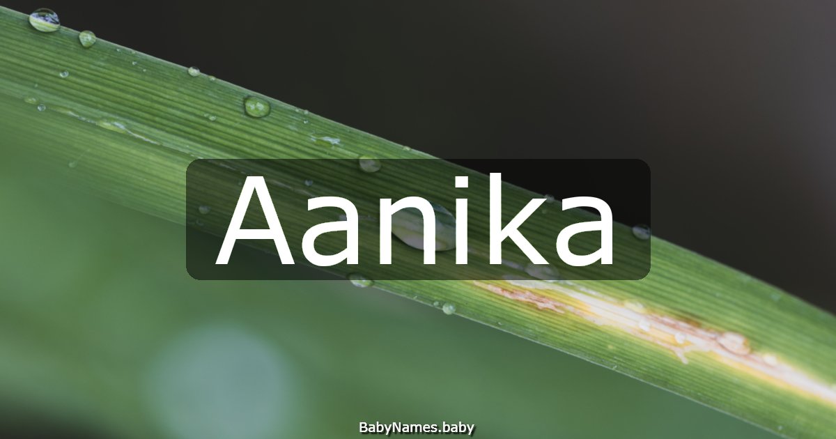 Aanika