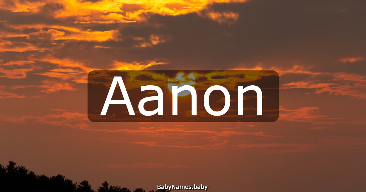 Aanon