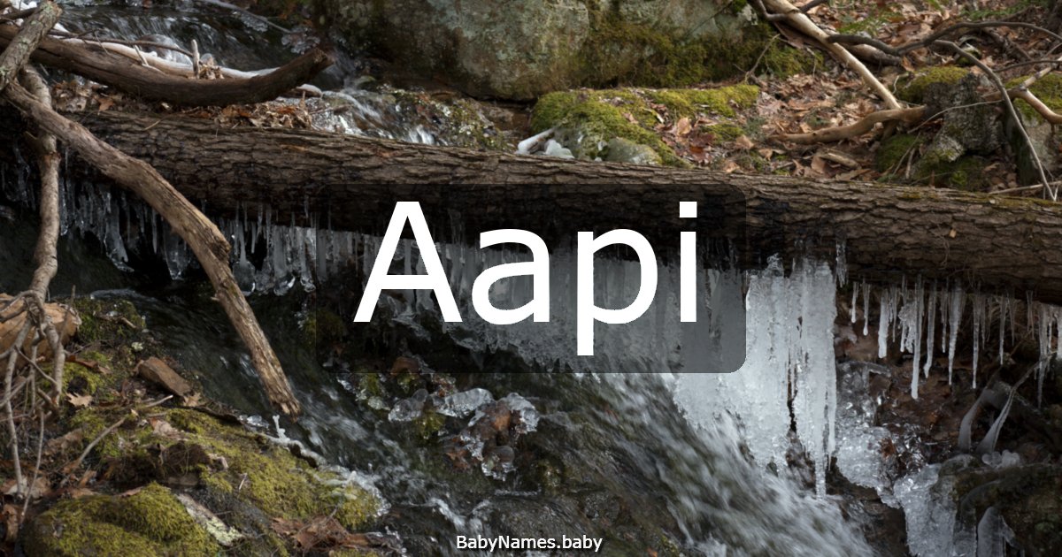Aapi