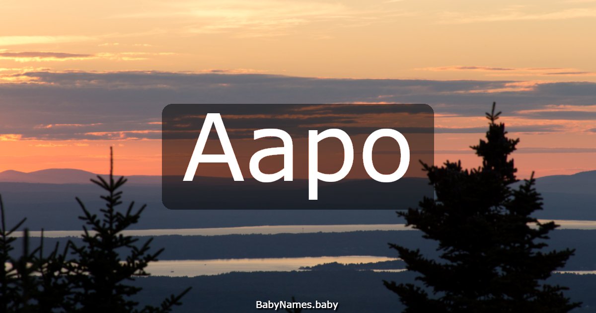 Aapo
