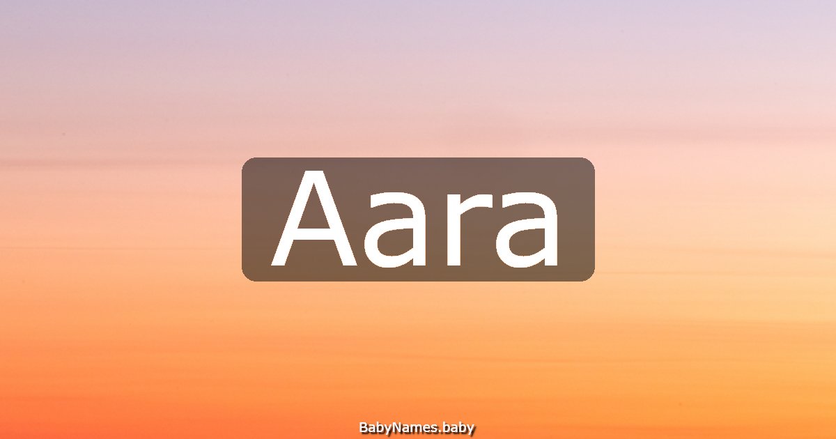 Aara