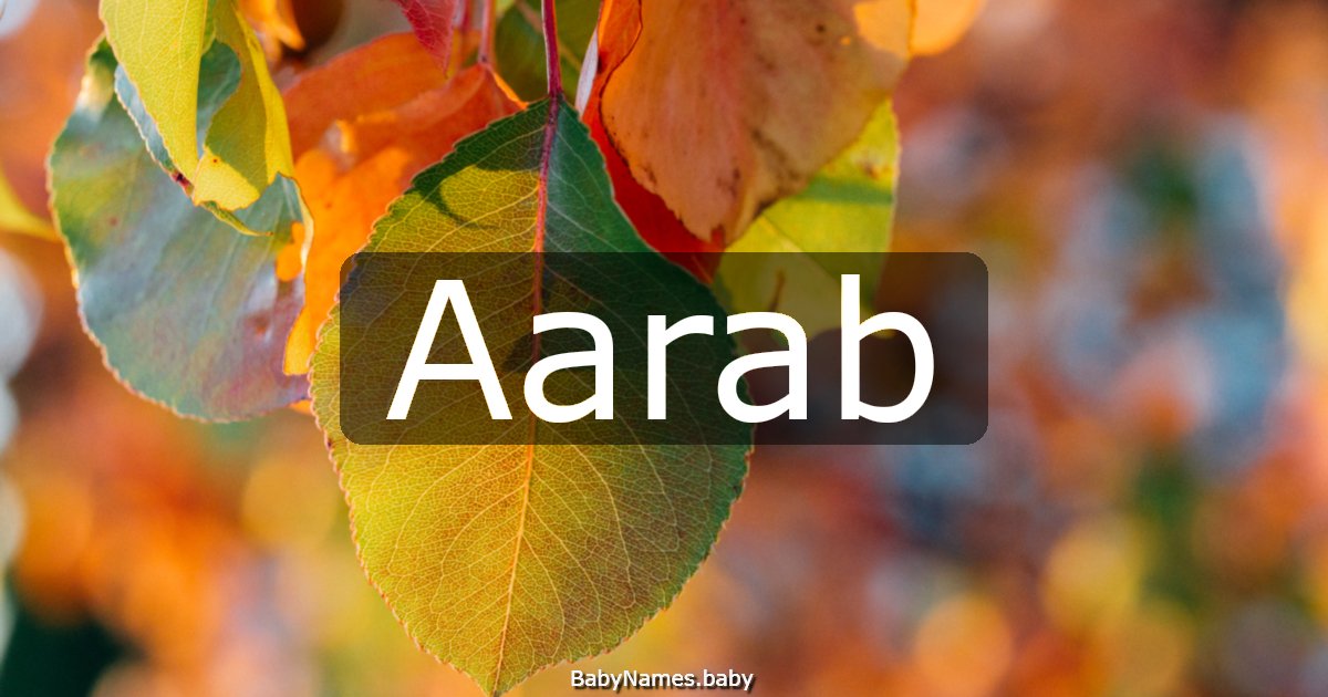 Aarab