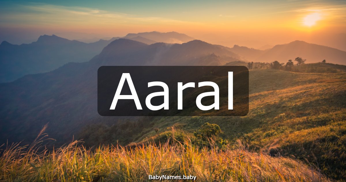 Aaral