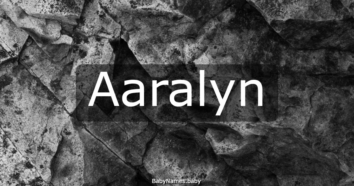 Aaralyn