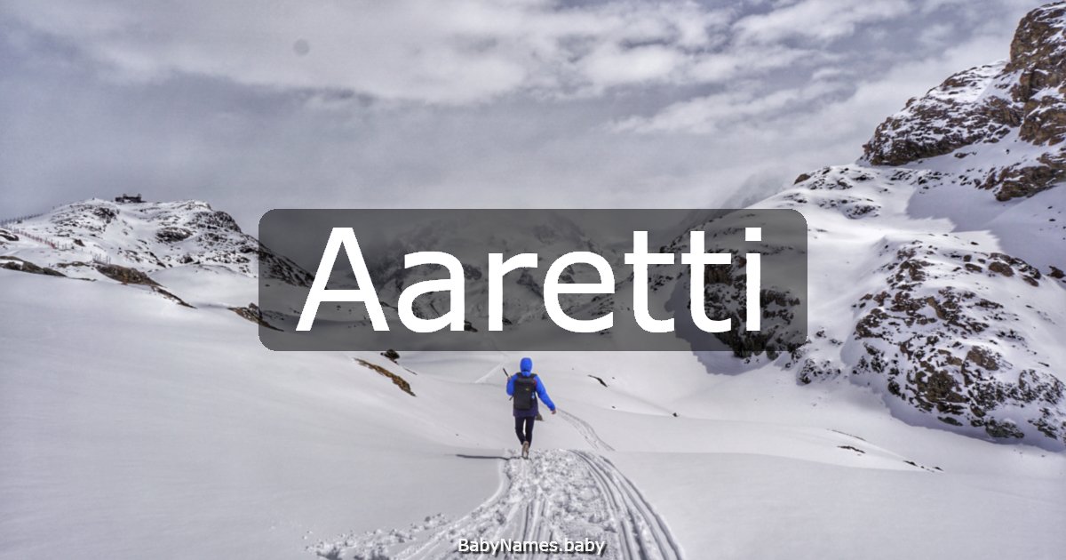 Aaretti