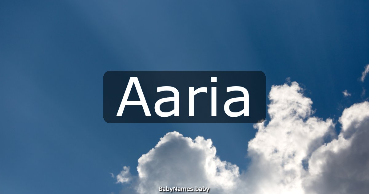 Aaria