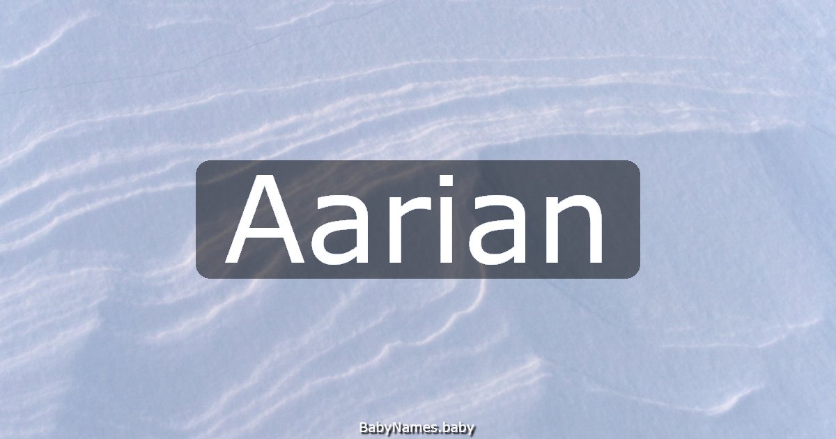 Aarian
