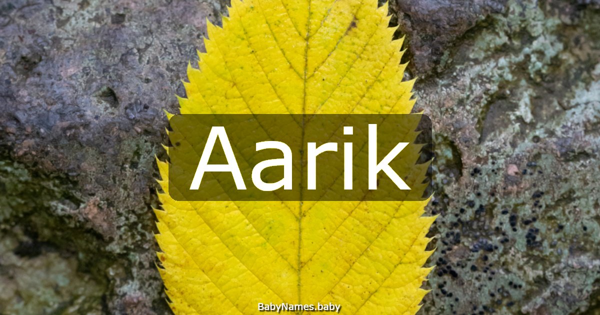 Aarik