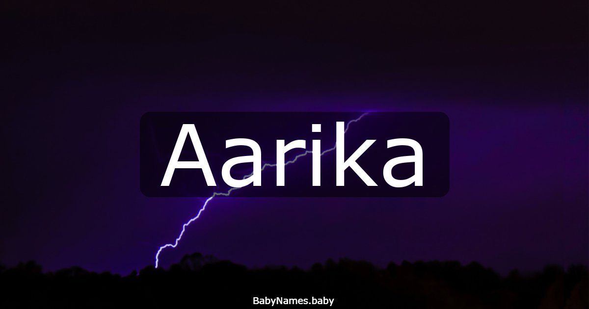 Aarika