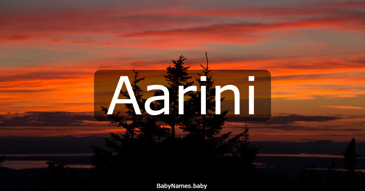 Aarini