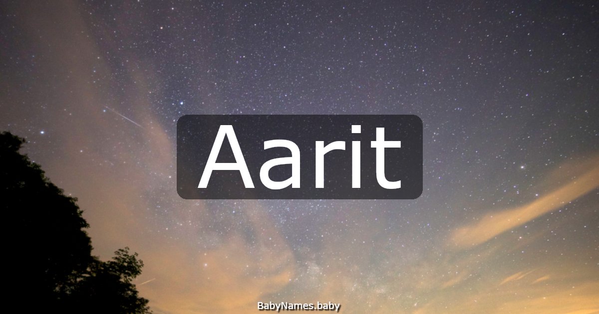 Aarit