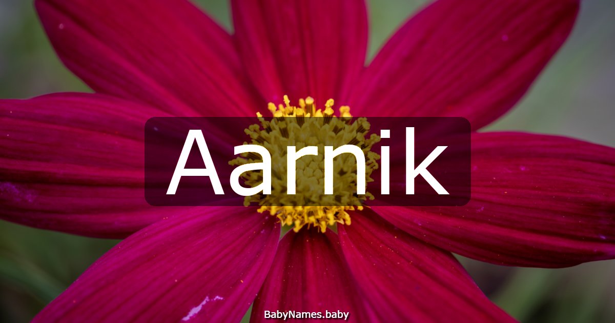 Aarnik