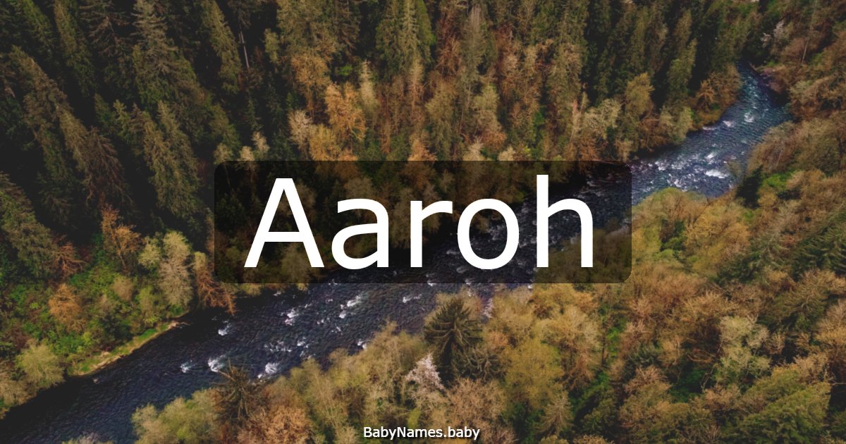 Aaroh