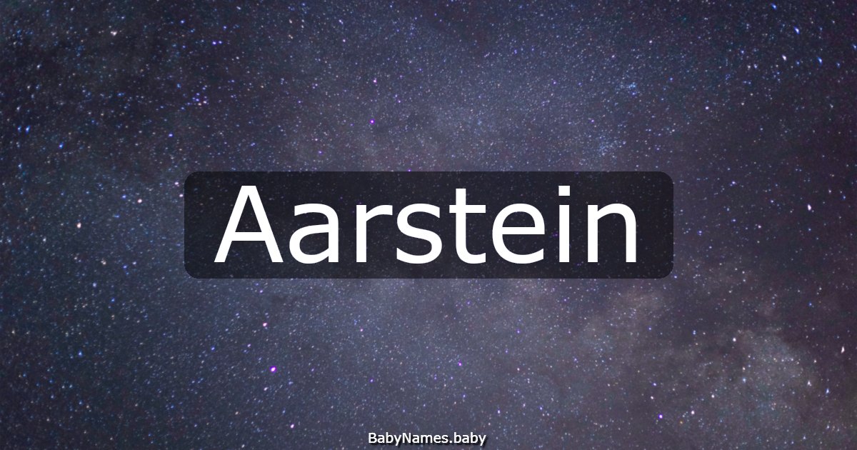Aarstein