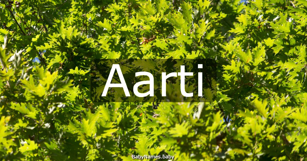 Aarti