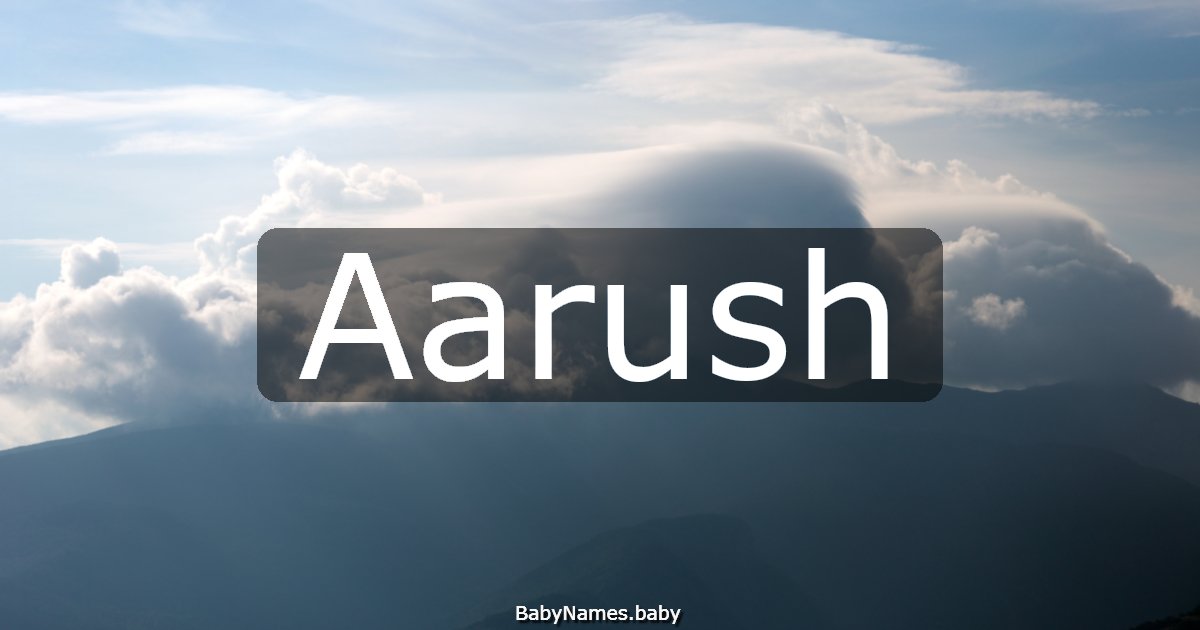 Aarush