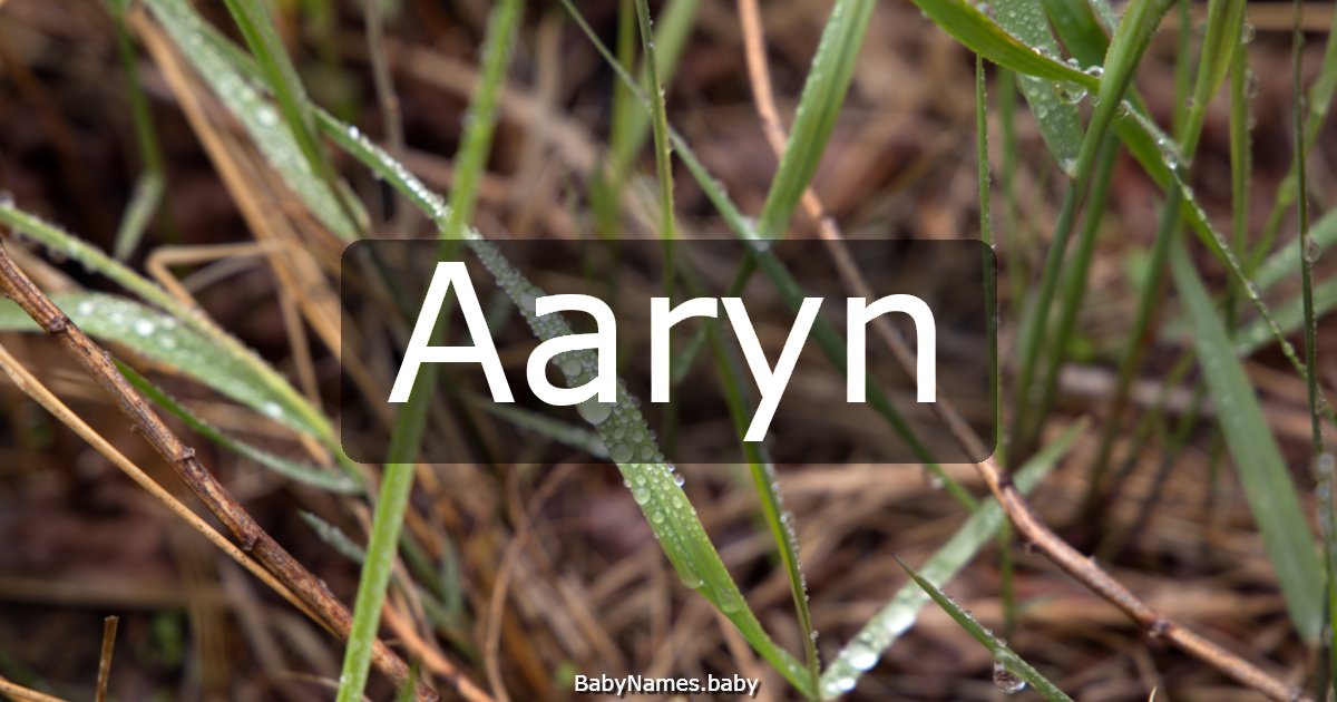 Aaryn