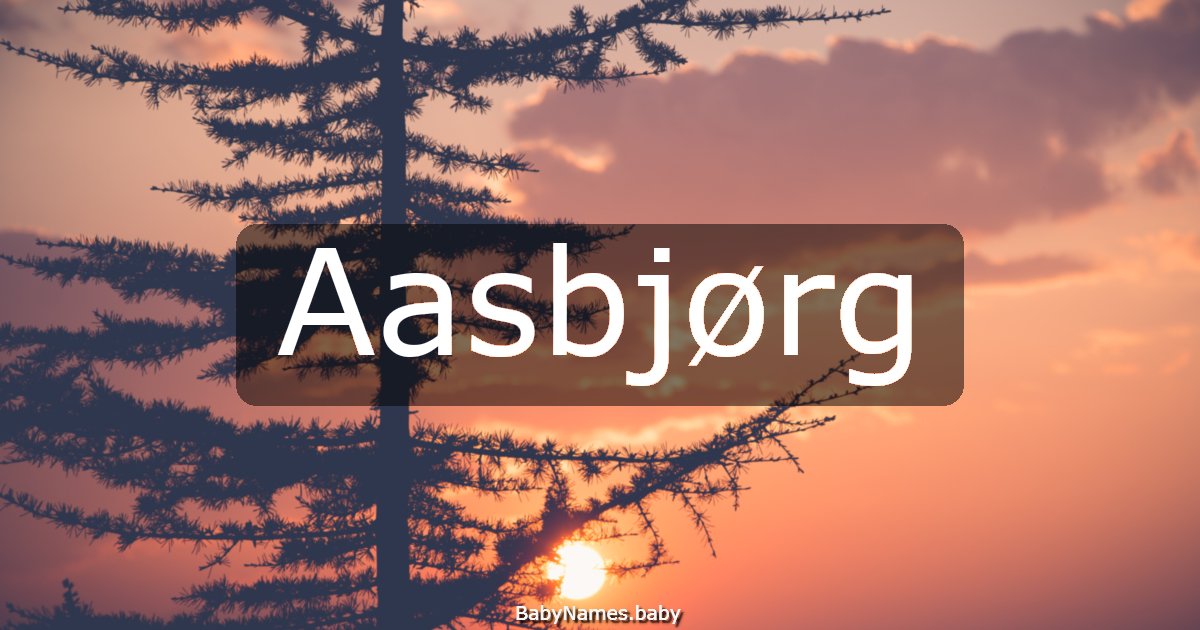 Aasbjørg