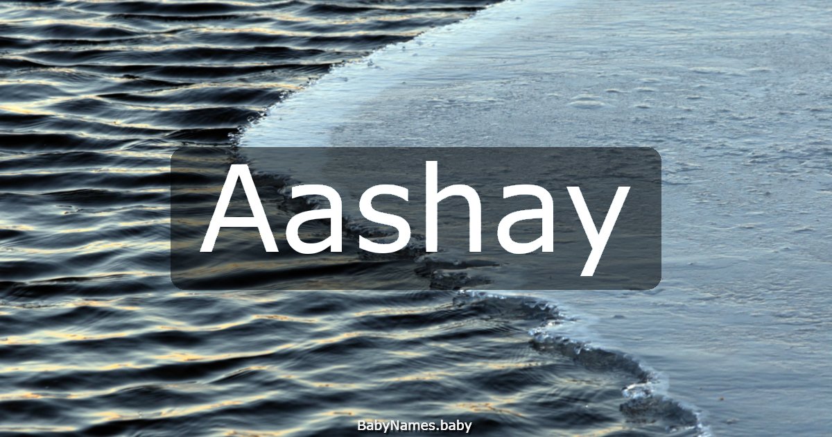 Aashay