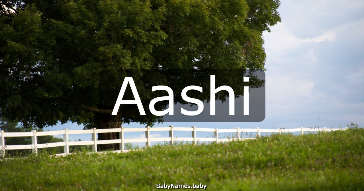 Aashi