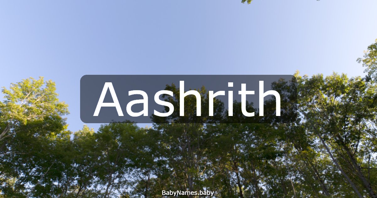 Aashrith