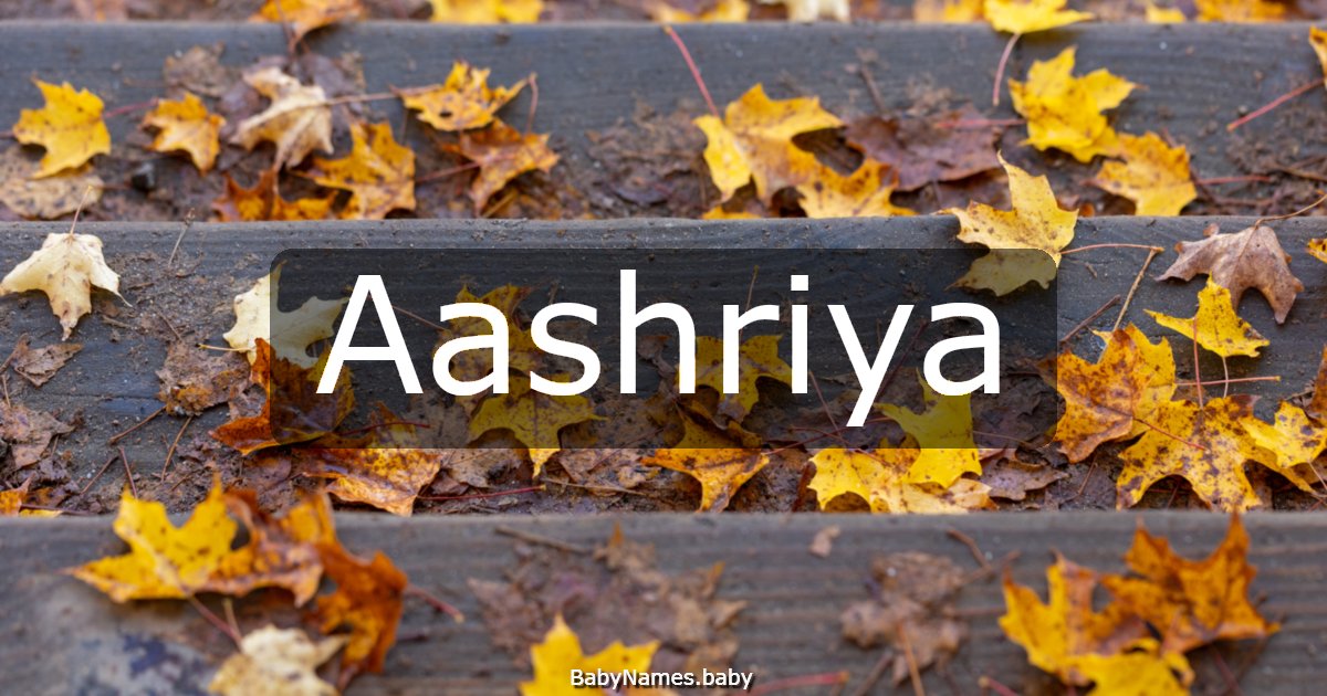 Aashriya