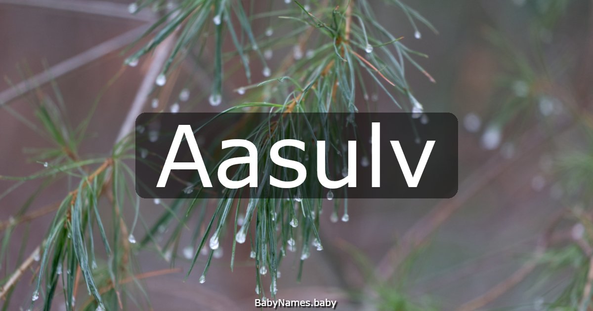 Aasulv
