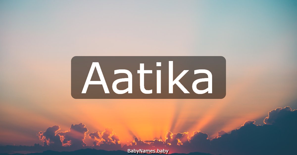 Aatika