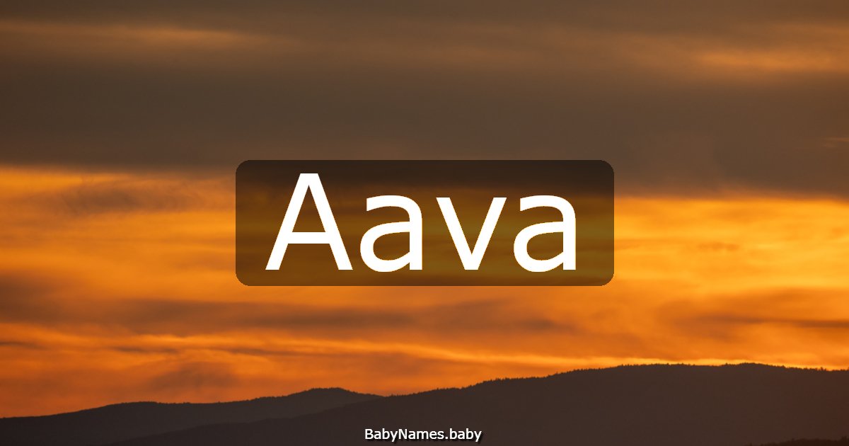 Aava