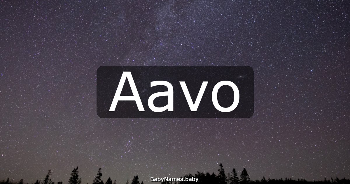 Aavo