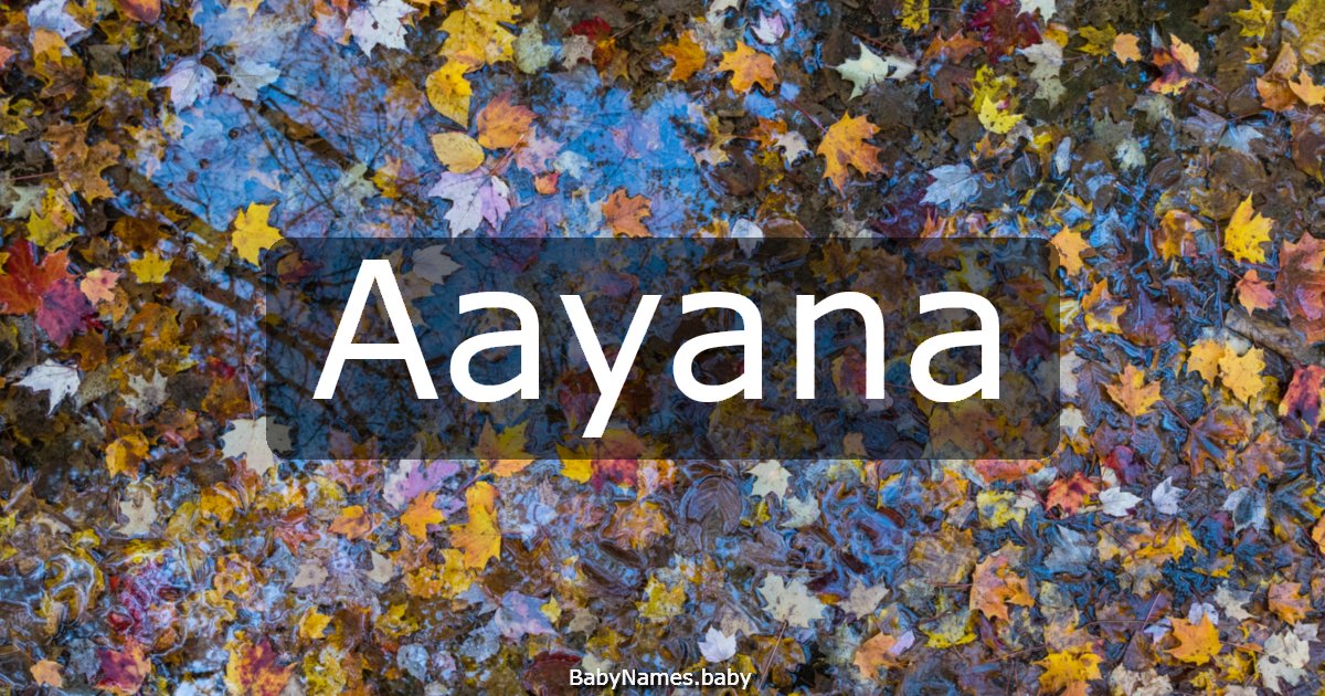 Aayana