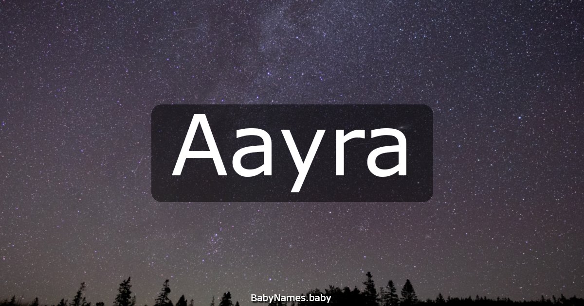 Aayra