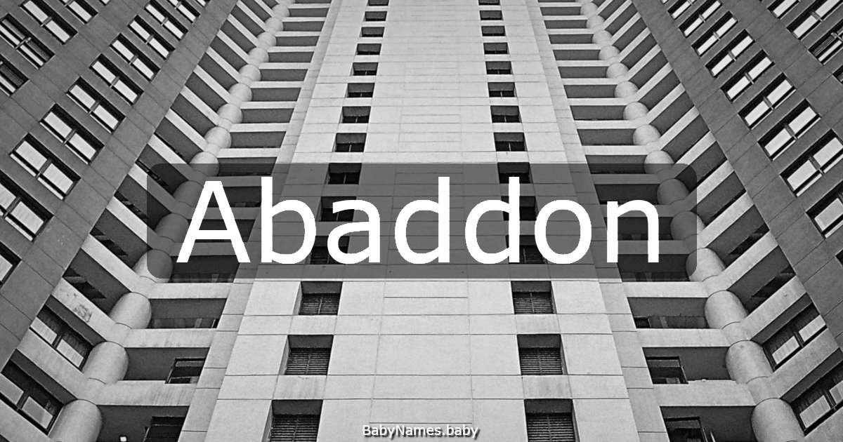 Abaddon