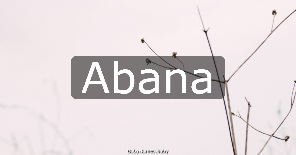 Abana