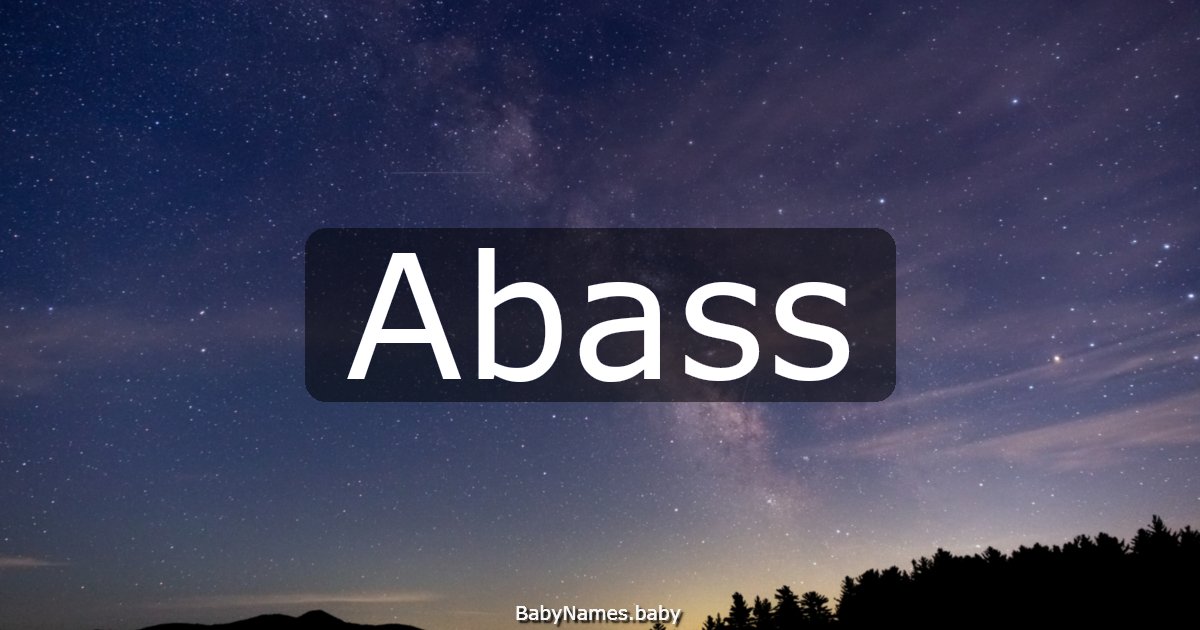 Abass