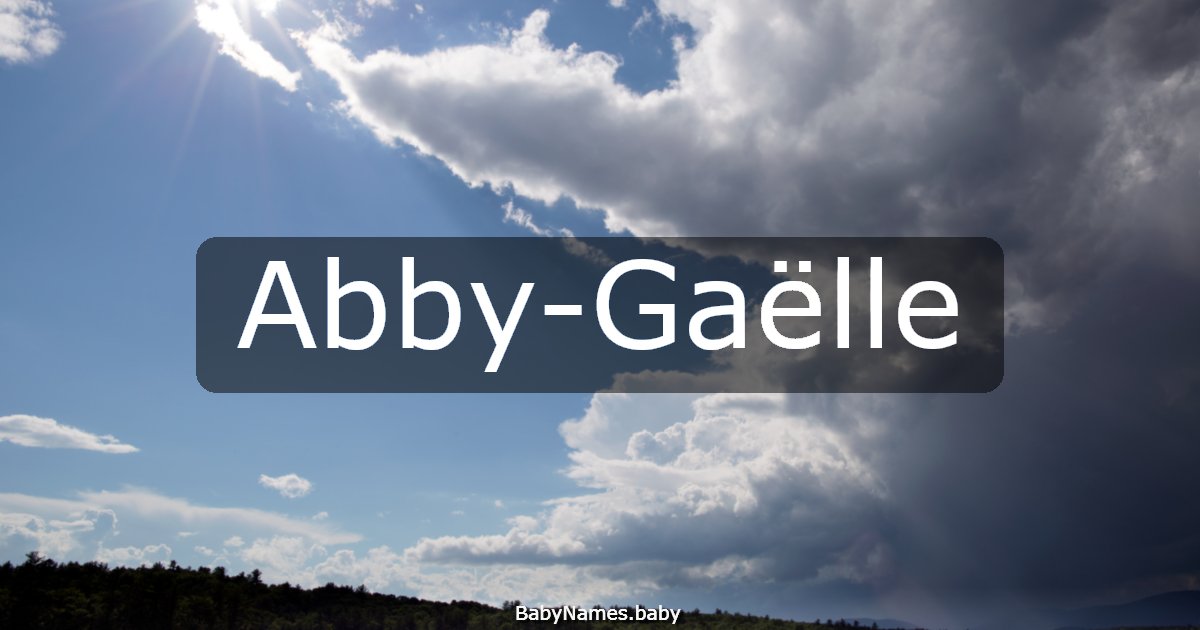 Abby-Gaëlle