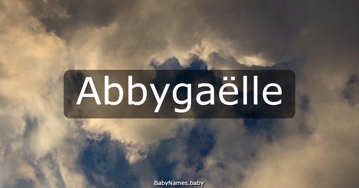 Abbygaëlle