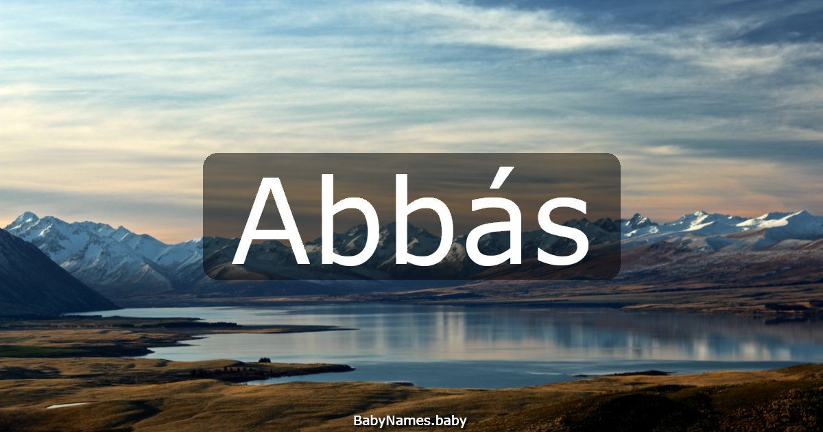Abbás