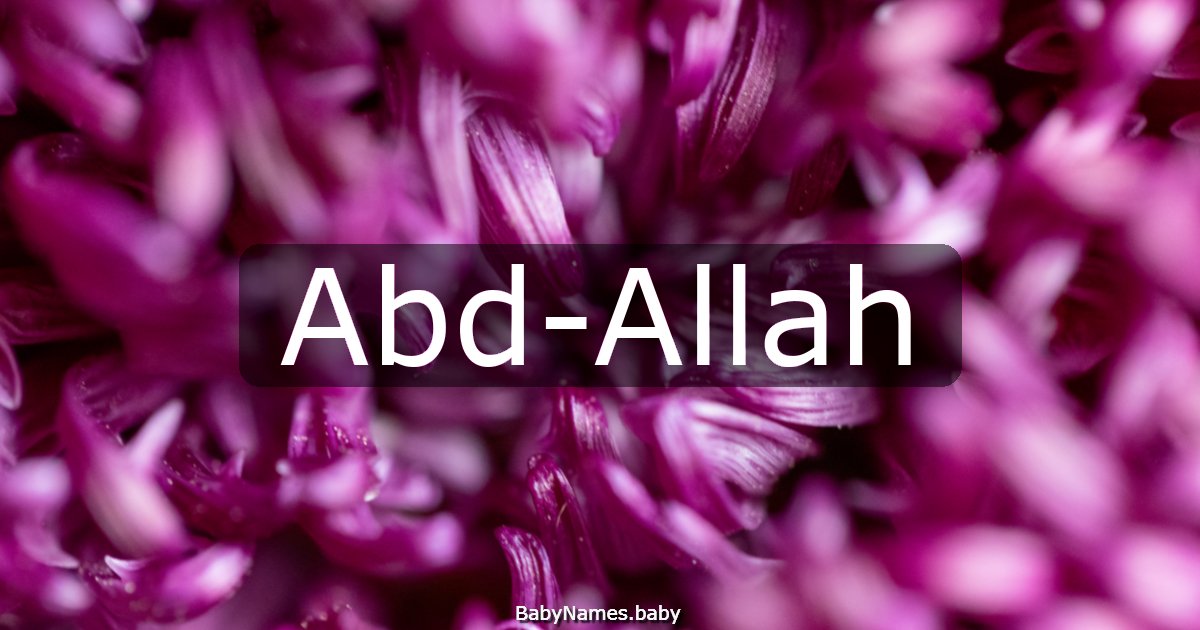 Abd-Allah