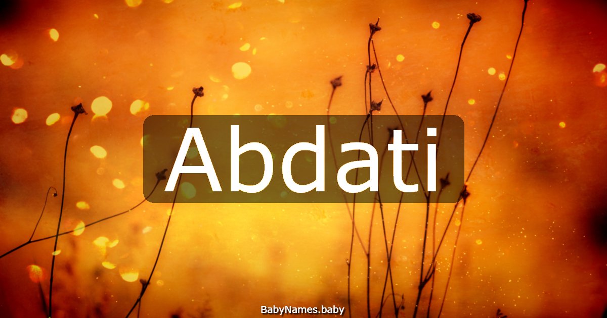 Abdati