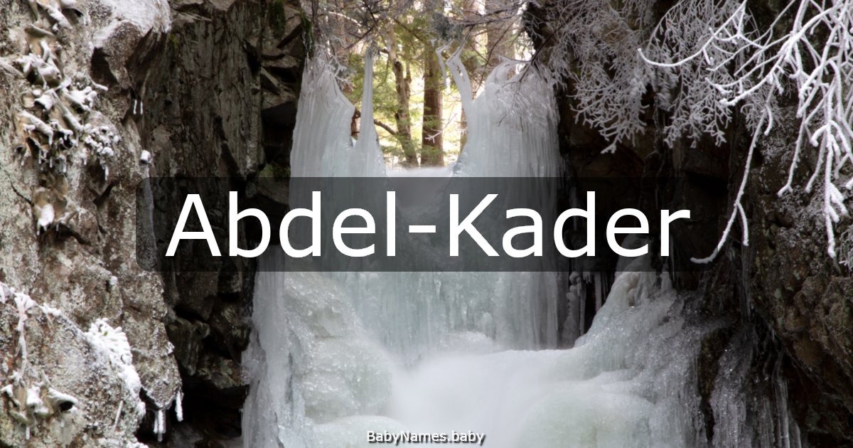 Abdel-Kader