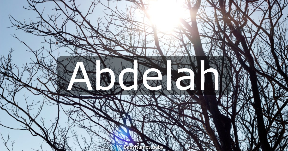 Abdelah
