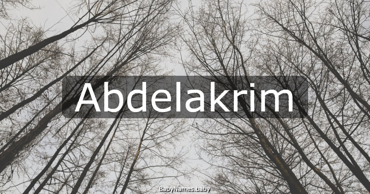 Abdelakrim
