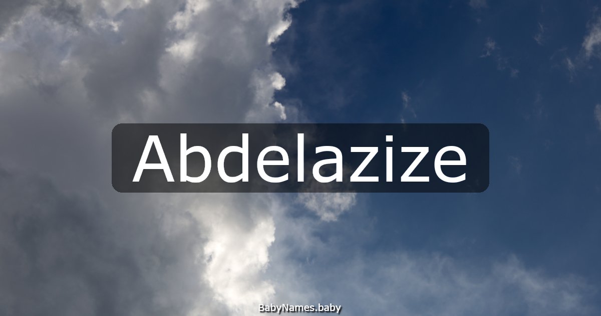 Abdelazize