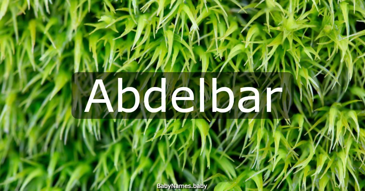 Abdelbar