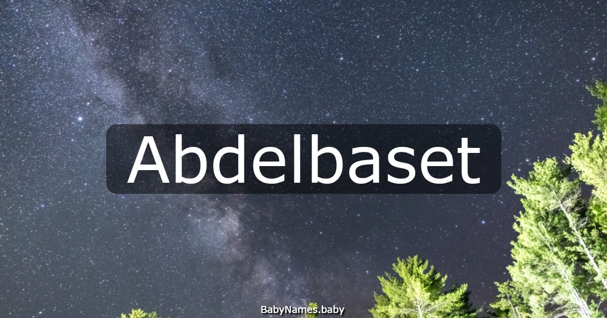 Abdelbaset