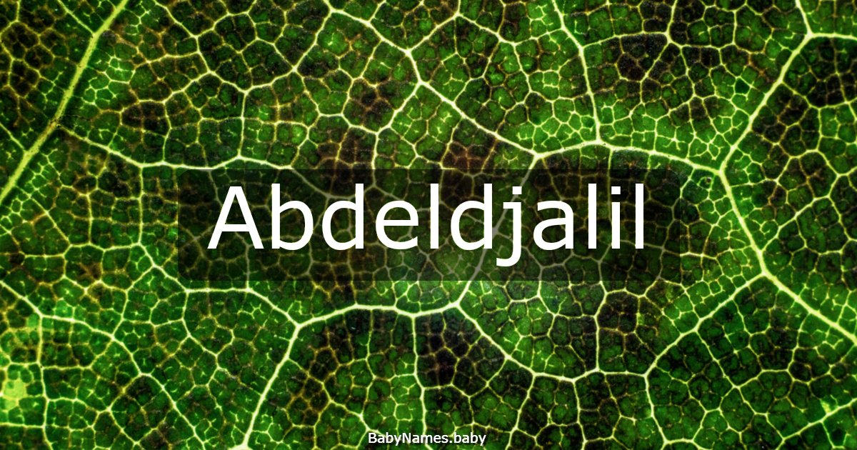 Abdeldjalil